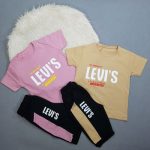 تیشرت و شلوارک طرح levis