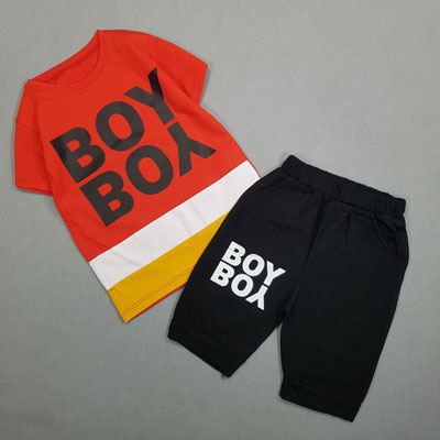 تیشرت و شلوارک طرح boy boy